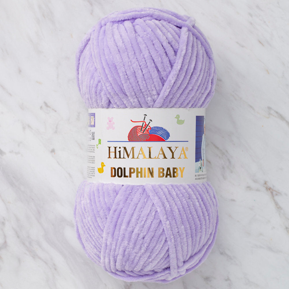 Himalaya Dolphin Baby Bebe Lila Kadife Bebek Yünü - 80305